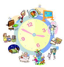 horloge du temps scolaire